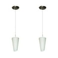 thumbnail image 1 of Lroom Serena Collection Lights White Cylinder Hanging Pendant, Indoor Home Decor, Lamp Lighting Fixture, WMT2166, 1 of 6