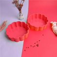 thumbnail image 3 of Langgg 2Pcs Round Silicone Quiche Dish Cake Pans Non-Stick Baking Dish Pans, 3 of 6