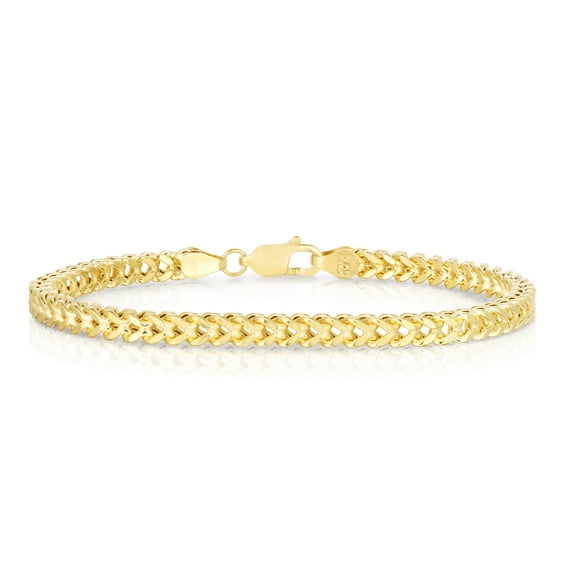 Floreo 10k Yellow Gold Lightweight Franco Bracelet