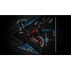 thumbnail image 3 of Bicicleta Spinning Uso Rudo 18 kilos Banda profesional con agarres de frecuencia Rojo UrbanFit Pro AT17861, 3 of 7