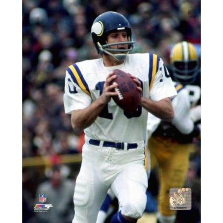 - Fran Tarkenton 1972 Action Photo Print