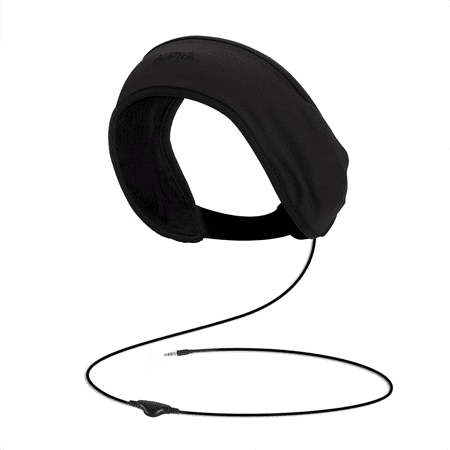 AGPTEK Sleep Headphones Soft Lycra Mesh Lining with Volume Control and Bag for Sleeping, Sports, Air Travel,