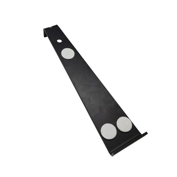 Herramienta de instalación de pisos de madera, barra de tracción resistente, piso laminado de metal negro grande