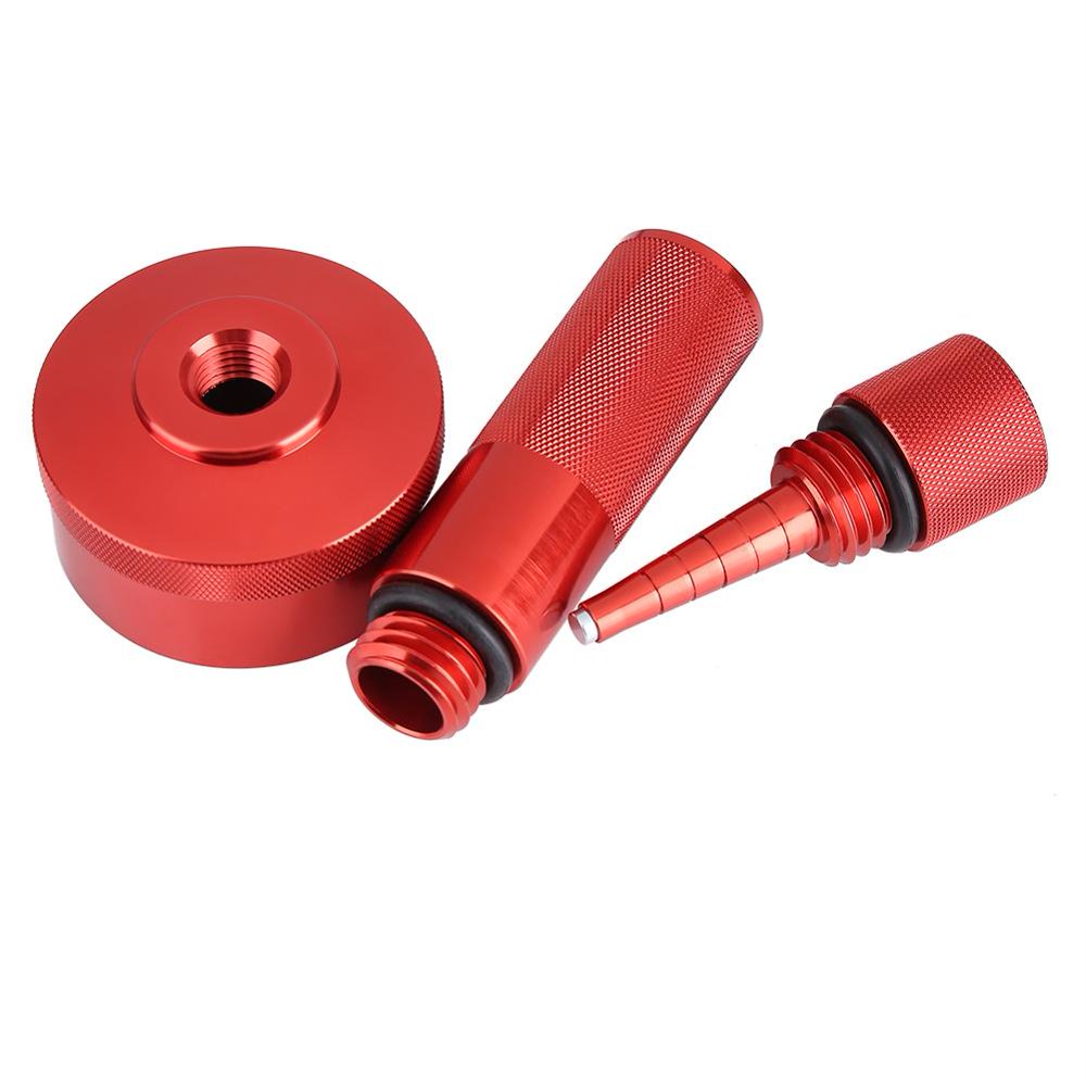 HERCHR Oil Change Funnel, Gas Cap Adapter Oil Change Funnel