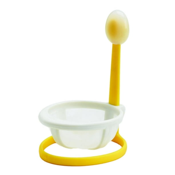 Egg Poacher Silicone Egg Poaching Cups with Ring Standers Mini Egg