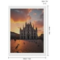 thumbnail image 2 of Diamond Art Kit for Adults, Gothic Cathedral Sunset Sky Plaza Diamond Painting for Adults Beginners, 5D DIY Diamond Art Painting Kits, Colorful Diamond Painting Craft for Home Decor 12x16, 2 of 7