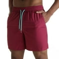 thumbnail image 4 of lmcalzta Running Shorts for Men Quick Drying Drawstring Elastic Waist Summer Board Swim Shorts with Pockets(M-3XL), 4 of 6