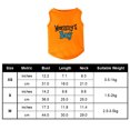 thumbnail image 2 of Letter Print Spring Summer Dog Clothes Puppy T-Shirt Polyester Pet Vest Casual, 2 of 5
