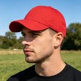 thumbnail image 3 of Classic Unisex Cotton Adjustable Low Baseball Cap Low Profile Hat, Lightweight Breathable Cap for Men Women Daily Casual Wear, 3 of 4