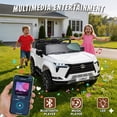 thumbnail image 2 of Track Seven 24V Ride on Car, Licensed Lexus GX550 2-Seater Electric Car with Remote Control, Bluetooth, LED Lights, Four-Wheel Suspension, 24V Electric Ride on Toy Car for Kids Aged 3+, Brown, 2 of 9