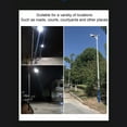 thumbnail image 3 of Street Light Pole, Split Outside Street Light Pole Galvanizing Strong Load Bearing  for Park, 3 of 7