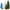 6pcs Green+white+blue, variant on Ayieyill 6Pcs Artificial Mini Christmas Tree, Bottle Brush Christmas Trees with Wooden Base