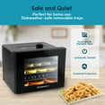 thumbnail image 2 of Elite Gourmet Digital Food Dehydrator with 4 Stainless Steel Trays, Black, 2 of 9