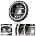 thumbnail image 5 of 7" LED Motorcycle Truck Auto Headlight For Honda Kawasaki Harley Cafe Racer GN, 5 of 9