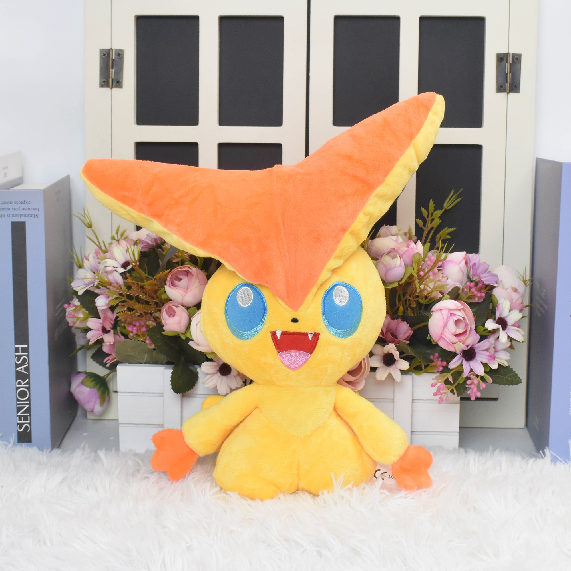 Joinfun 11" Victini Plush Toy Stuff Animal Collectible Birthday Gift