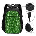 thumbnail image 3 of Balery Happy St. Patrick's day Print USB Charging Backpack for Men and Women - Water-Resistant, Anti-Theft Laptop Backpack with USB Port for Travel, Work, School, and College, 3 of 7