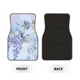 thumbnail image 2 of Fotbe Bird Butterfly Stripe Juego de 4 Tapetes para Auto con Estampado – Alfombrillas de Goma Reforzada, Diseño Antideslizante, Protección para Todo el Año – Vehículos, Autos, Camionetas y SUVs, 2 of 7
