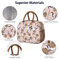 thumbnail image 4 of Womens Pink Baseball Gear Pattern Lunch Box for Work,Insulated Lunch Bag for Women,Loncheras Para Mujer,Leakproof Adult Lunch Bag for Work,Beach,Travel,Picnic,Camping, 4 of 7