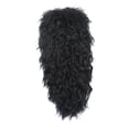 thumbnail image 1 of Peluca de de rock de los 80, larga, rizada, negra, fácil de usar, accesorio de cosplay, regalo decorativo, duradera, versátil, peluca de, 1 of 9