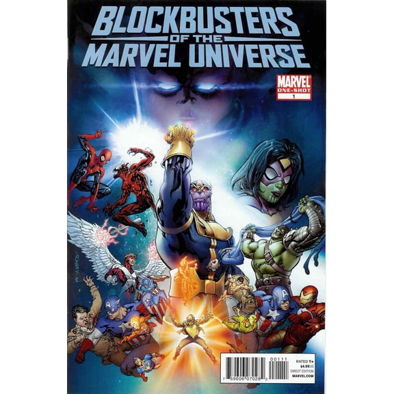 Blockbusters of the Marvel Universe #1 VF ; Marvel Comic Book