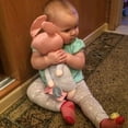 thumbnail image 4 of Lovely Metoo Plush Doll Baby Kids Angela Stuffed Toys Cartoon Rabbit Sleeping Dolls for Girls, 4 of 4