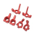 thumbnail image 1 of RC Car C Shaped , High Strength RC Steering Cup Aluminum Alloy  For 1/10 Car Model Red, 1 of 8