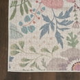 thumbnail image 5 of Nourison Washables 2' x 3' Cream Multicolor Farmhouse Indoor Rug, 5 of 8