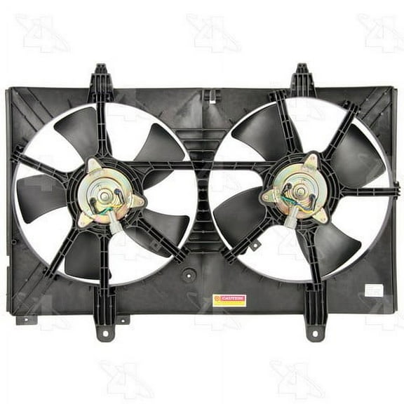 Four Seasons Dual Radiator and Condenser Fan Assembly P/N:75359 Fits select: 2003-2007 NISSAN MURANO