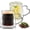 Clear mug-16.9oz, variant on 12oz Double Walled Glass Coffee Mugs, Clear Insulated Glass Coffee Cups with Curved Handle, Wide Mouth Latte Cappuccino Espresso Mugs for Hot/Cold Drinks, Iced Coffee, Tea, Cocktails, Set of 2