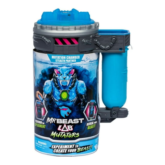 Chambre de mutation du laboratoire MrBeast. Expérimentez pour faire muter votre Beast. Libérez la Stealth Panther