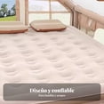 thumbnail image 4 of Abbraccia Colchón para camping, cama de aire automática inflable, portátil, impermeable, diseño hexagonal, 4 of 6