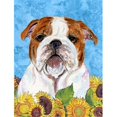 thumbnail image 1 of Carolines Treasures SS4117CHF 28 x 40 In. Bulldog English Flag Canvas- House Size, 1 of 4