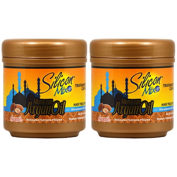 Silicon Mix Moroccan Argan Oil Hair Treatment 16oz "Pack of 2"
