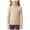 qq1022zem-w03-Khaki, variant on Mock Neck Sweatshirt Girls Mock Neck Sweatshirt Oversized Turtleneck Sweater Long Sleeve Cute Fleece Tunic Pullover Tops Fall Trendy Hoodies
