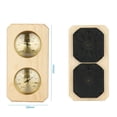 thumbnail image 6 of Wooden Sauna Thermometer and Hygrometer 2 in 1 Humidity Temperature Measurement Family Hotel Sauna Room, 6 of 7