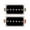 Chrome, variant on lionlar Soap Bar Electric Guitar Single Coil Pickups Durable Electric Guitar Neck Bridge Blue Pearl