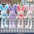 thumbnail image 2 of Muñeco de peluche de conejo para niños, peluche de 30cm con Orejas de conejo, juguetes calmantes para dormir, regalo de cumpleaños, 2 of 4
