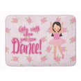 thumbnail image 1 of Carolines Treasures BB5388RUG Ballet Long Dark Hair Machine Washable Memory Foam Mat, 1 of 4