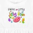 thumbnail image 4 of Inktastic Papa's Little Jellybean Cute Easter Candy Girls Baby Dress, 4 of 5