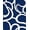 Blue, Pattern 3, variant on ODIKA 6'x9' Machine Washable Non-Slip Area Rug, Stylized Interlocking Wave with Smooth Flowing Lines High Traffic Rug, Blue, 339806