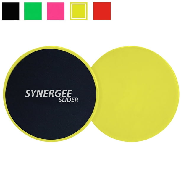 Synergee Yellow Core Sliders Dual Sided Use Carpet Hardwood