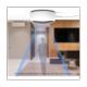 thumbnail image 4 of Sensor de presencia inteligente Zigbee, sensor de movimiento, conexión inteligente con sirena de luz y alarma para una vida inteligente en el hogar., 4 of 6