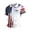 White-A#30522BB, variant on Hearthz 1776-2026 250 Year American Anniversary Mens Golf Polo We the People Patriotic Golf Polos for Men Short Sleeve Freedom Shirt