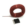 thumbnail image 3 of Fil Chauffant, Caoutchouc Silicone Chaud 33 Fibre de Carbone 12k 33 Carbone Infrarouge Silicone Fil Infrarouge Lointain Silicone 200 Température 200 Température Longue Température Infrarouge Lointain Sol Chaud Rookin, 3 of 5
