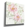thumbnail image 2 of Epic Graffiti 'Bloom Where You are Planted' by Cindy Jacobs, Canvas Wall Art, 37"x37", 2 of 2
