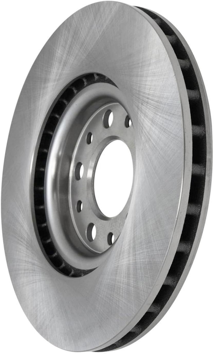Detroit Axle - Front Disc Brake Rotors for Chrysler 200 Dodge Dart Jeep Compass Renegade Fiat 500X: 12.01" Rotor