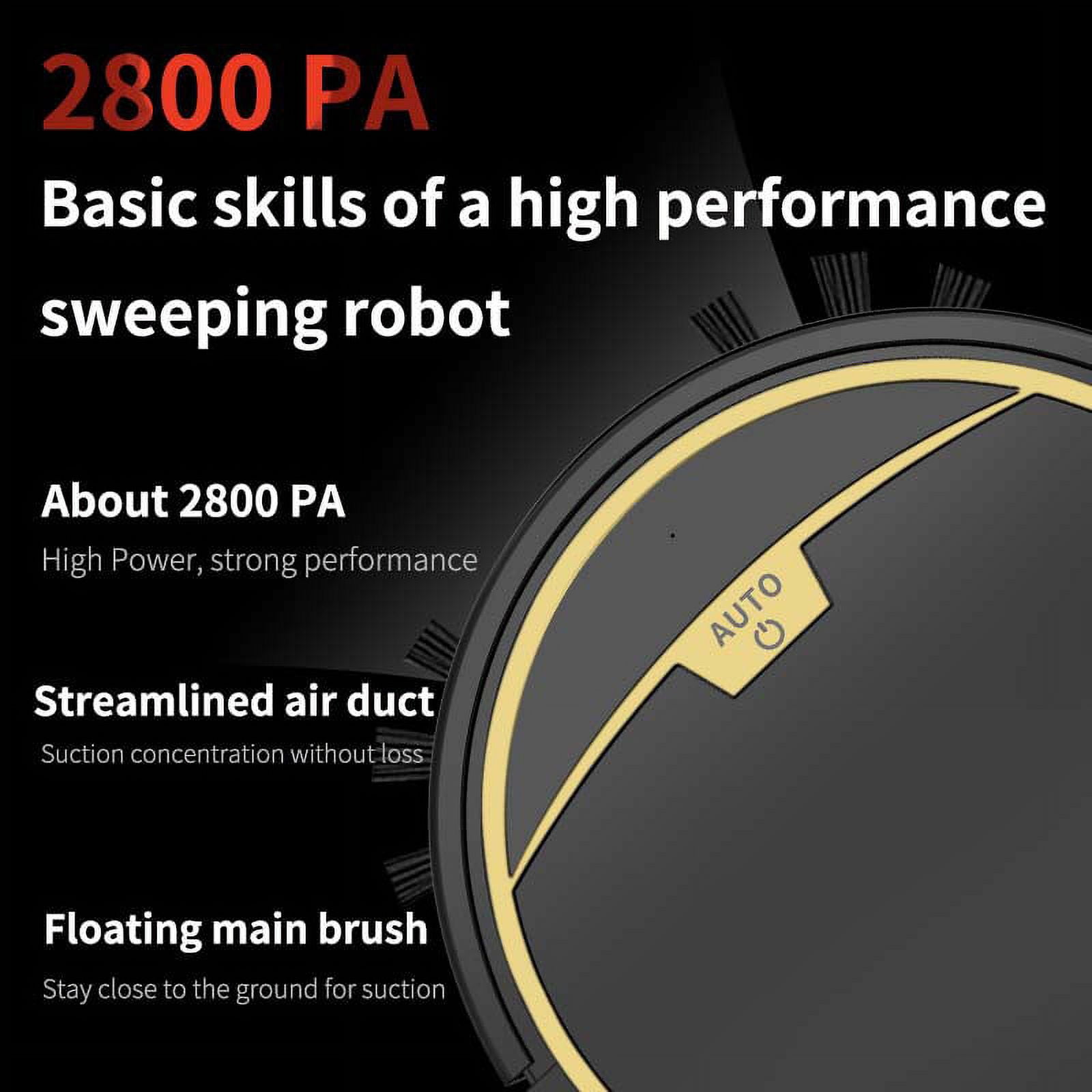 Midsumdr Robot Vacuum Cleaner Smart Sweeping and Mopping Robot Household Charging Lazy Vacuum Cleaner Carpet Cleaner Machine Floor Cleaner