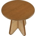thumbnail image 3 of Meridian Furniture Butterfly 36" Brown Solid Wood And Cane Counter Height Table, 3 of 6