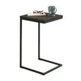thumbnail image 6 of Mainstays C-Shape Metal End Table, Espresso/Black Finish, 6 of 9