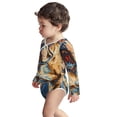 thumbnail image 3 of Xecao Patriotic Bulldog Welcome Print Baby unisex-baby Cotton Long-sleeve Bodysuits-18 Months, 3 of 6
